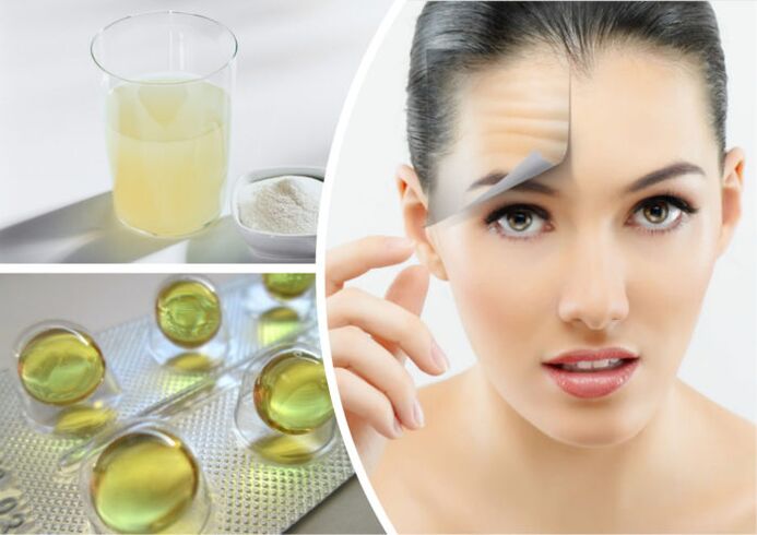 serums ar vitamīniem sejas ādas atjaunošanai